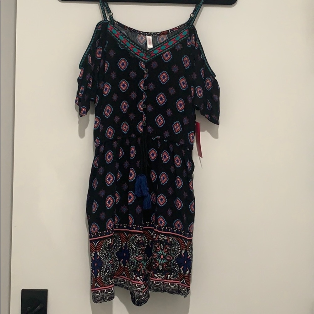 Black with patterns jumper